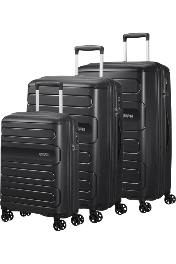 American Tourister Sunside 3 Pc Set C  Noir