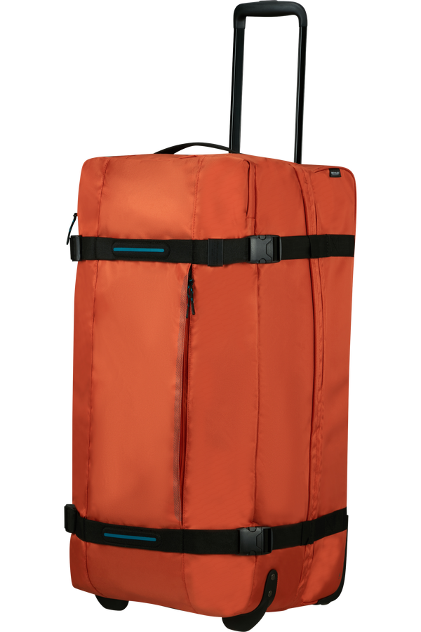 American Tourister Urban Track Duffle with Wheels L  Radiant Orange