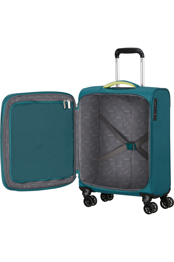 American Tourister Cloudrider Spinner EXP TSA S  Misty Teal
