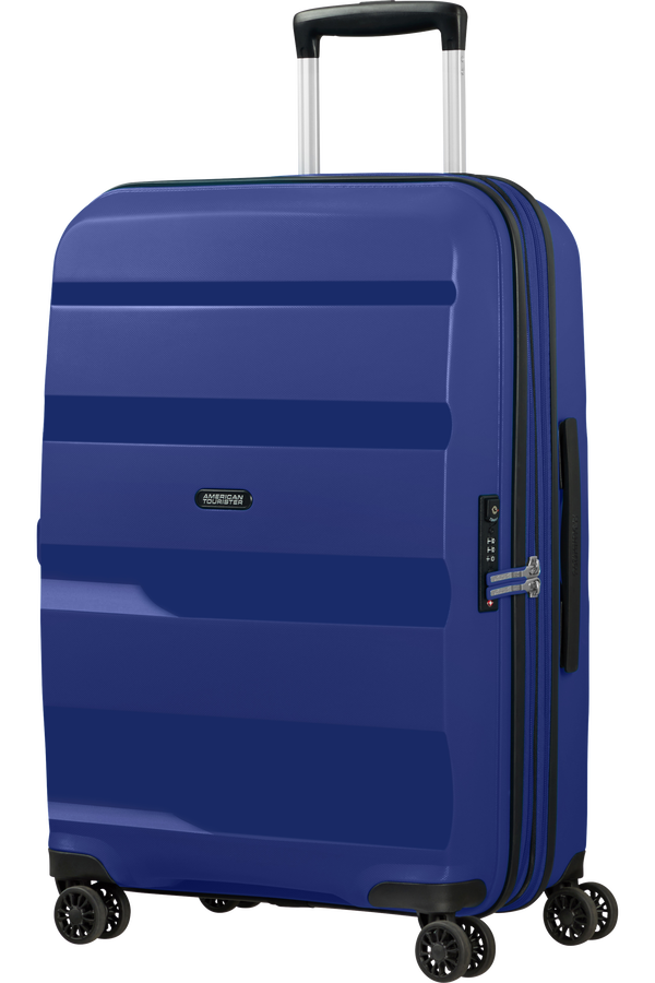 American Tourister Bon Air Dlx Spinner TSA Expandable 66cm  Bleu marine fonc&eacute;