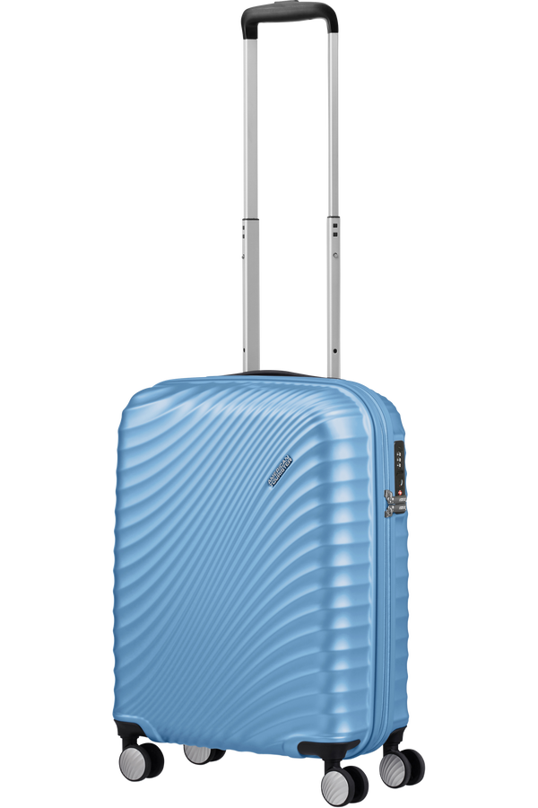 American Tourister Jetglam Spinner TSA 55cm  Metallic Powder Blue