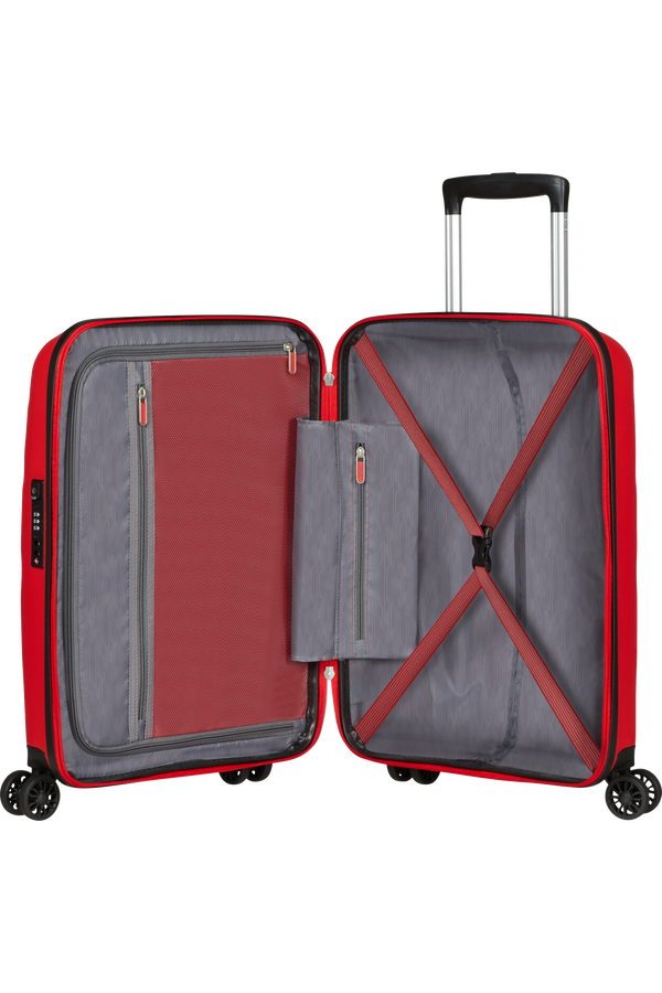 American Tourister Bon Air Dlx Spinner TSA 55cm  Rouge Magma