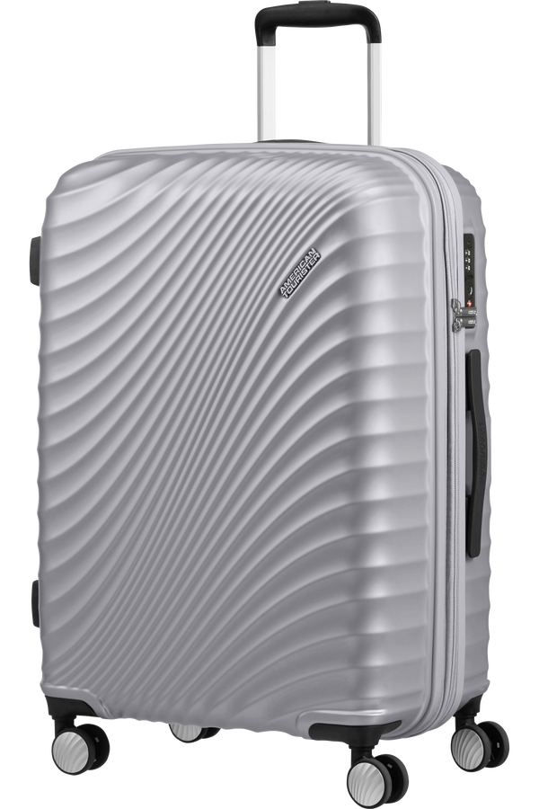 American Tourister Jetglam Spinner 67cm  Argent m&eacute;tal