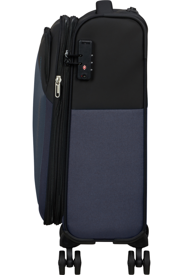 American Tourister Daring Dash Spinner Expandable TSA S  Noir/Gris