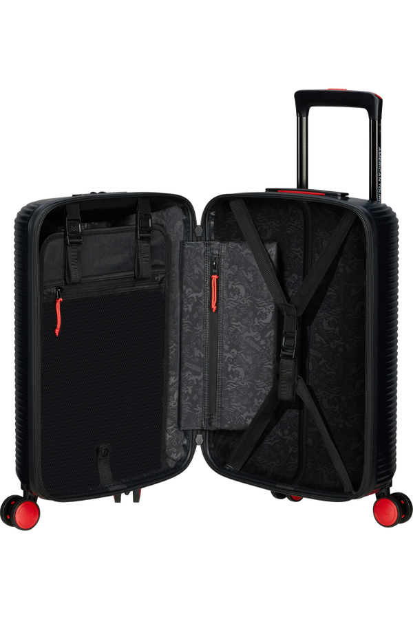American Tourister Rollio Spinner 52cm  Noir/Rouge