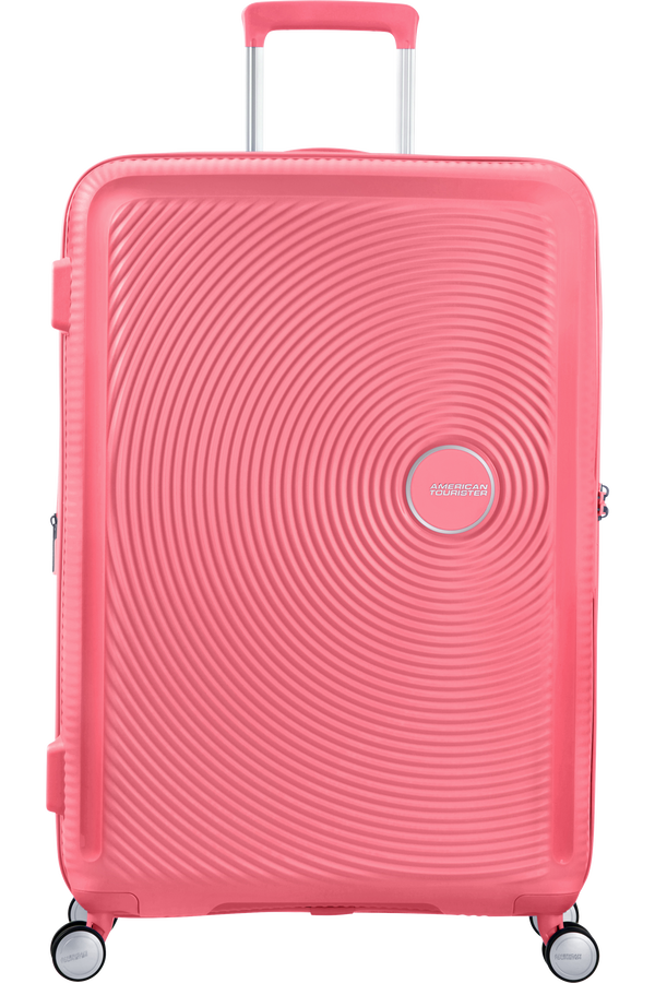 American Tourister Soundbox Spinner Expandable 77cm  Sun Kissed Coral