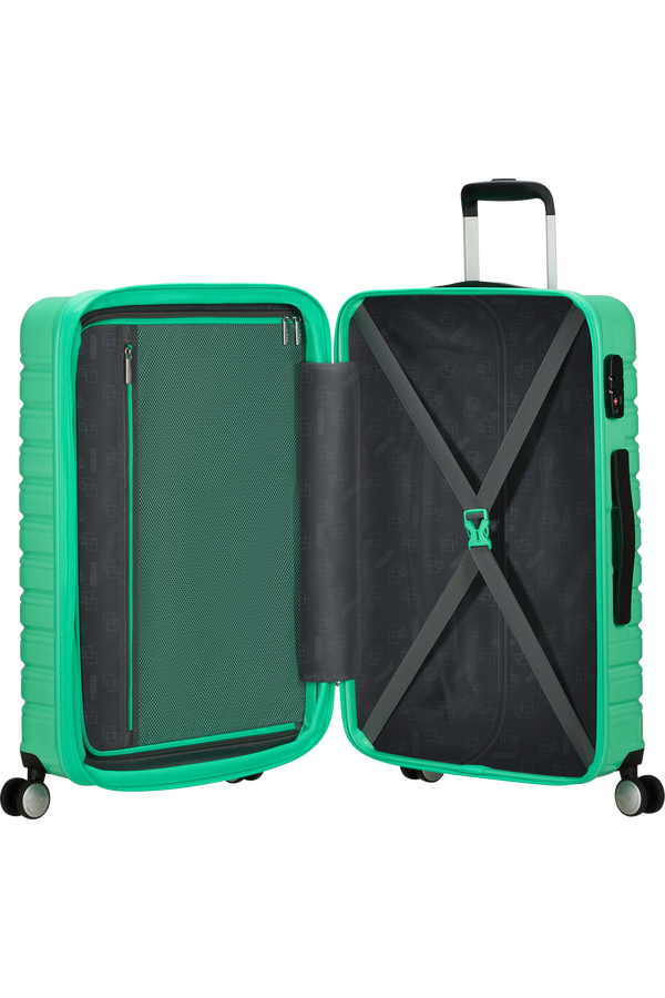 American Tourister Flashline Pop Spinner Exp TSA 67cm  Light Green