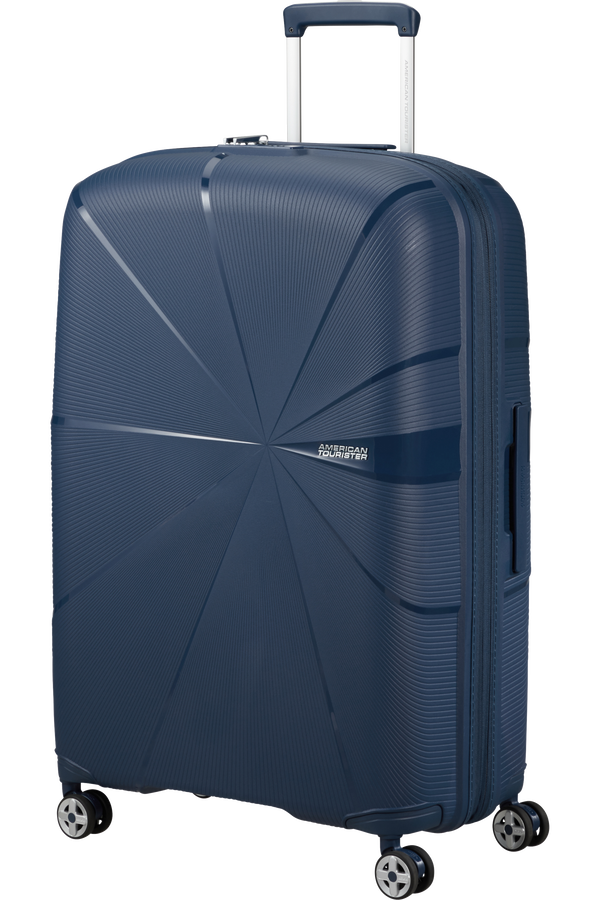 American Tourister Starvibe Spinner Expandable 77cm Marine