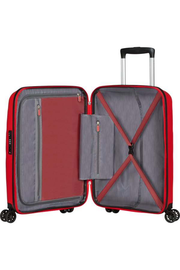 American Tourister Bon Air Dlx Spinner TSA 55cm  Rouge Magma