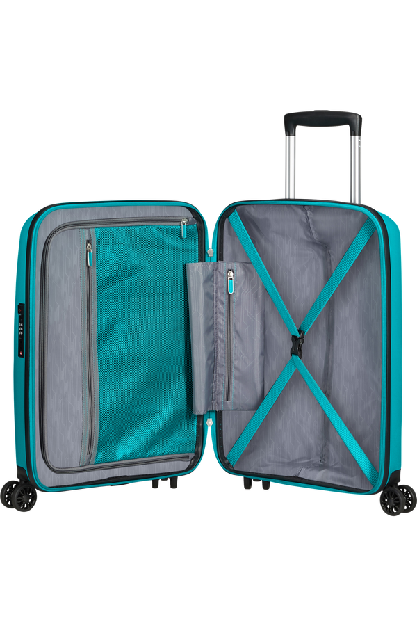 American Tourister Bon Air Dlx Spinner TSA 55cm  Turquoise fonc&eacute;