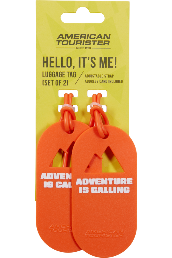 American Tourister American Tourist. Ta Luggage Tag X2 Fun  Adventure Is Calling