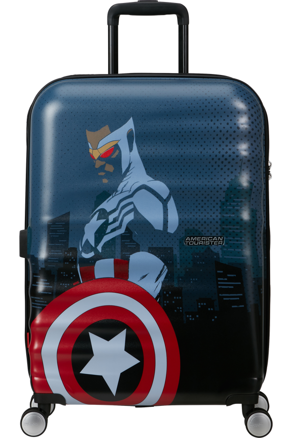 American Tourister Disney Wavebreaker Spinner TSA MARVEL Fl 67cm  Captain America City