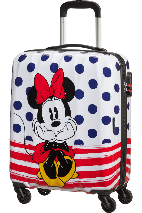 American Tourister Disney Legends Spinner 55cm  Minnie Blue Dots