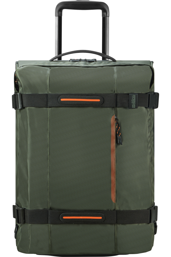 American Tourister Urban Track Duffle with wheels Backpack  Dark Khaki