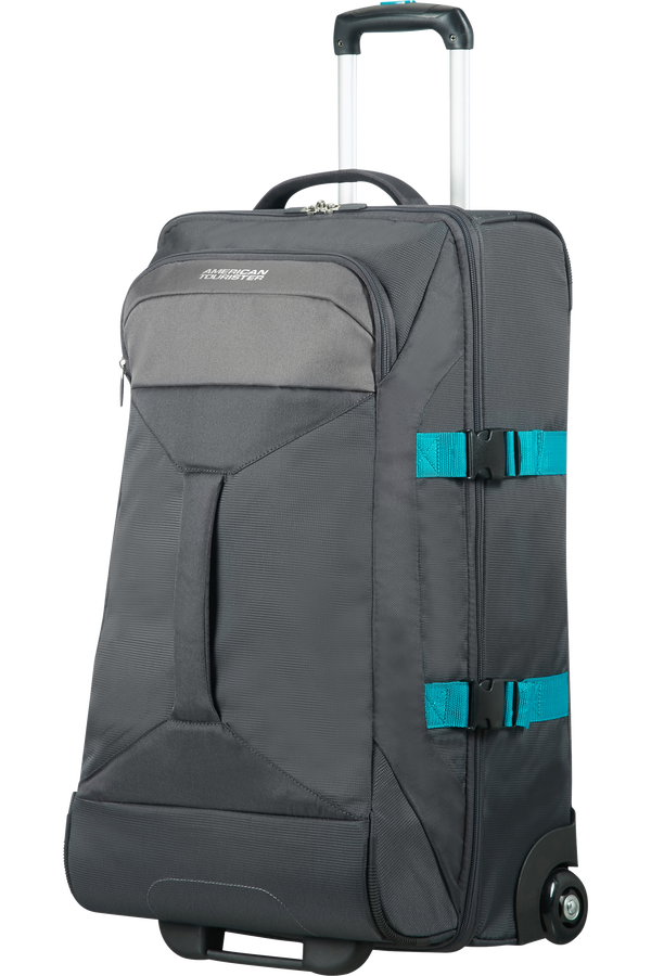 American Tourister Road Quest Sac de voyage à roulettes M  Grey/Turquoise