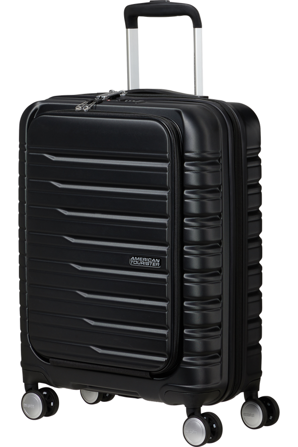 American Tourister Flashline SPIN. 55/20 FRONTLOADER  Shadow Black