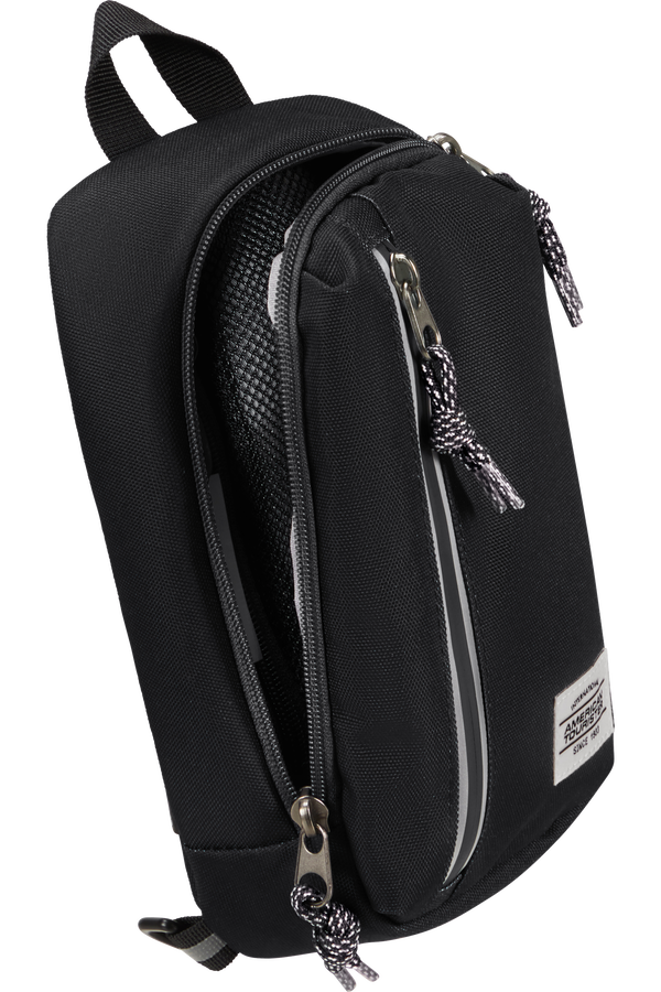 American Tourister Brightup Sling Bag Zip  Noir