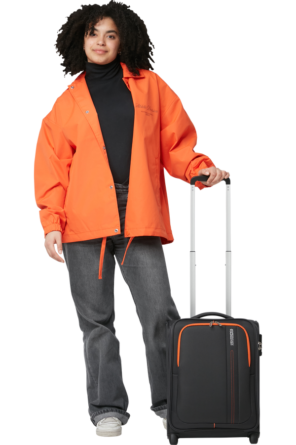 American Tourister Sea Seeker Upright Underseater Tsa 45cm  Charcoal Grey