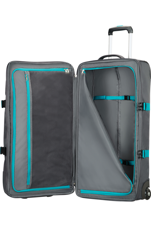 American Tourister Road Quest Sac de voyage &agrave; roulettes L  Grey/Turquoise