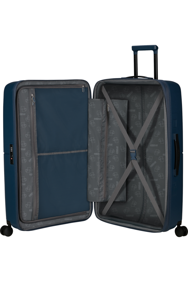 American Tourister DashPop Spinner Expandable TSA 77cm Bleu nuit