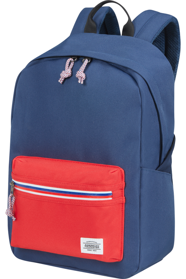 American Tourister Upbeat Backpack ZIP  Bleu marine/Rouge