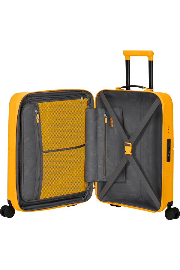 American Tourister DashPop Spinner Expandable TSA 55cm Jaune or