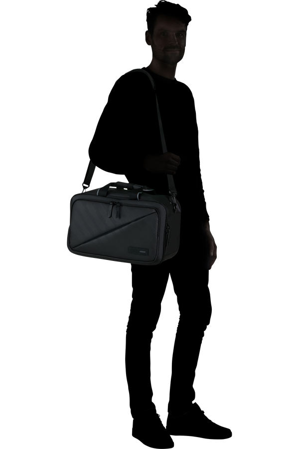 American Tourister Take2cabin 3-Way Boarding Bag Prime  Noir