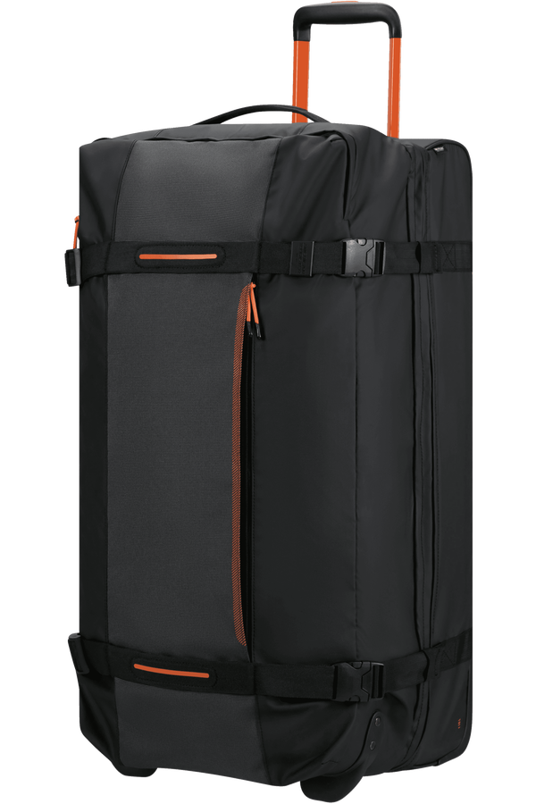 American Tourister Urban Track Duffle with wheels Lmtd L  Noir/Orange