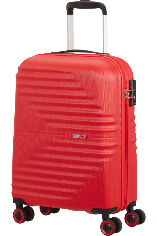 American Tourister Wavetwister Spinner TSA 55cm  Rouge vif