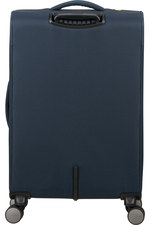 American Tourister Wanderlite Spinner EXP TSA M  Bleu marine foncé