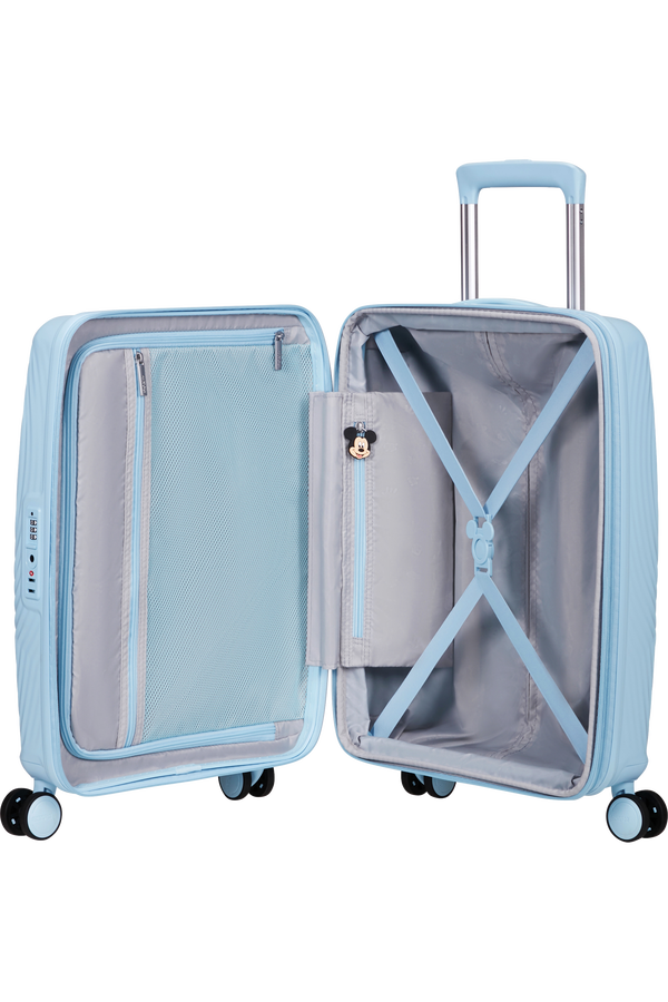 American Tourister Mickey Magic Sinner 55/20 EXP TSA  Mickey Pastel Blue