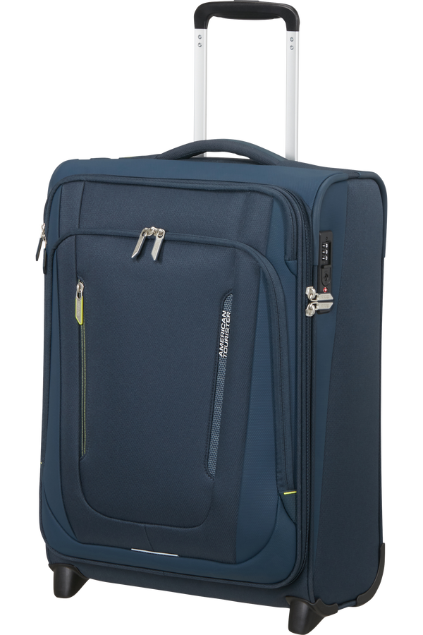American Tourister Wanderlite Upright S TSA S  Bleu marine foncé