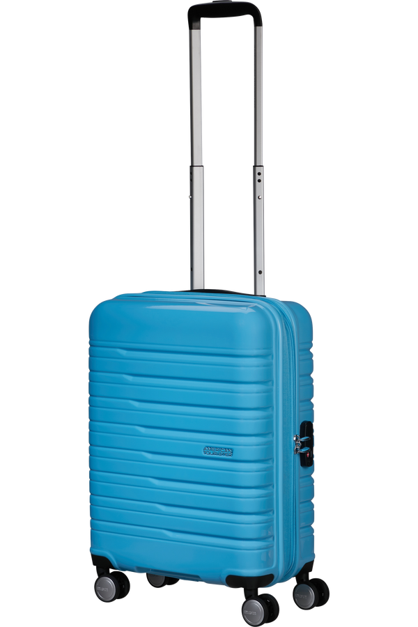 American Tourister Flashline Pop Spinner Exp TSA 55cm  Cloudy Blue