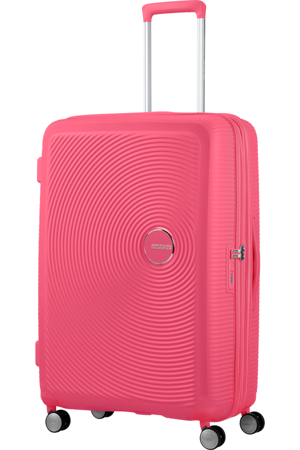 American Tourister Soundbox Spinner Expandable 77cm  Rose intense