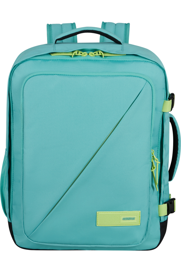American Tourister Take2cabin Casual Backpack MS  Dusty Turquoise/Lime