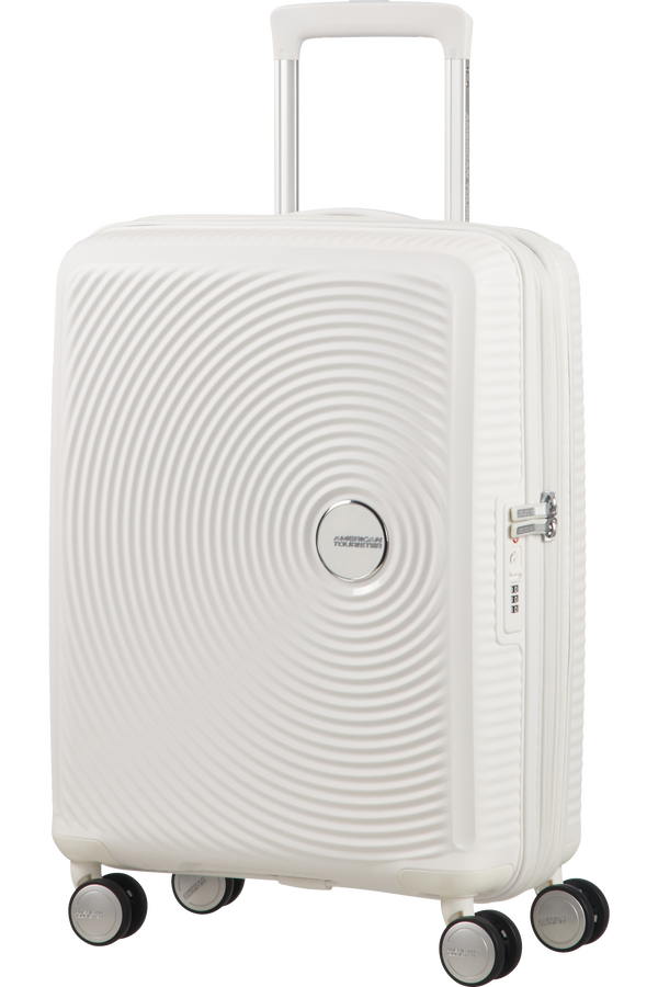 American Tourister Soundbox Spinner extensible 55cm Pure White