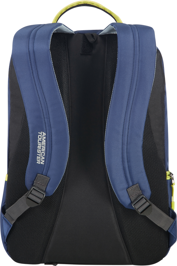 American Tourister Urban Groove Laptop Backpack  True Navy/Lime