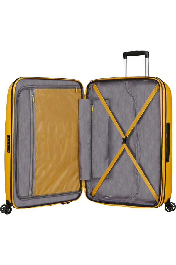 American Tourister Bon Air Dlx Spinner TSA Expandable 75cm  Jaune clair