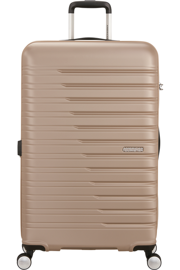 American Tourister Flashline Spinner 78/29 EXP TSA  Or ivoire