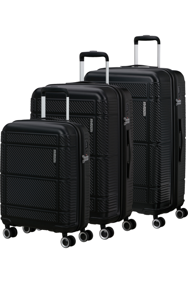 American Tourister Speedplay 3 PC Set A  Noir