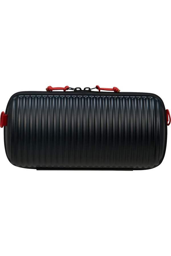 American Tourister Rollio Cross Body  Noir/Rouge