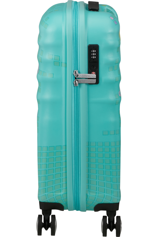 American Tourister Disney Wavebreaker Spinner TSA Disney Fl 55cm  Stitch Flower