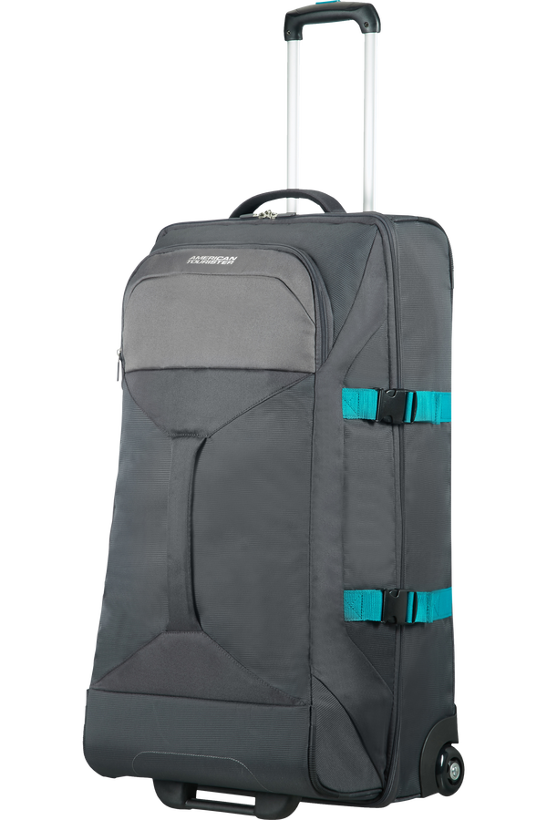 American Tourister Road Quest Sac de voyage &agrave; roulettes L  Grey/Turquoise