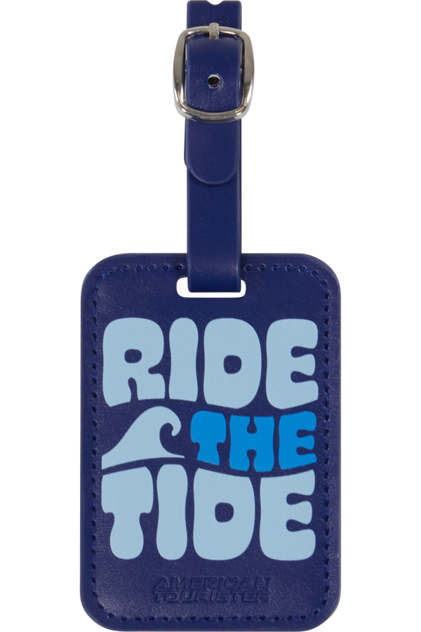 American Tourister American Tourist. Ta Luggage Tag X2 Print  Ride The Tide