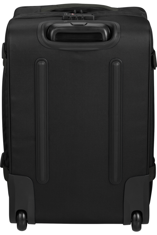 American Tourister Urban Track Duffle with Wheels S  Asphalt Black