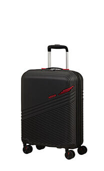 American Tourister Triple Trace Spinner TSA Expandable 55cm  Noir/Rouge