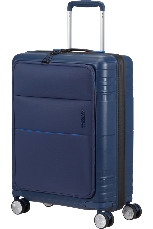 American Tourister Hello Cabin Spinner TSA 55cm  Bleu Marine