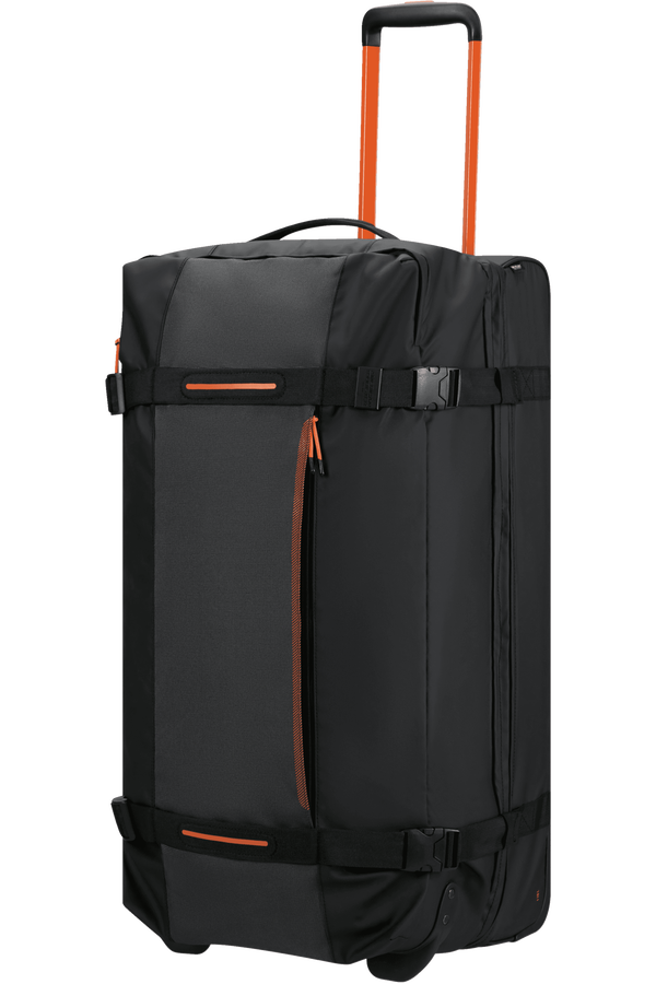American Tourister Urban Track Duffle with wheels Lmtd L  Noir/Orange