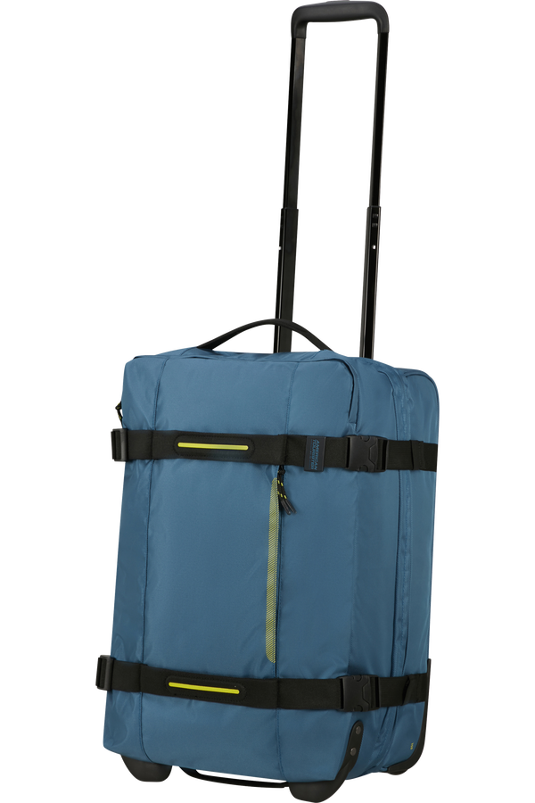 American Tourister Urban Track Duffle with Wheels S  Coronet Blue