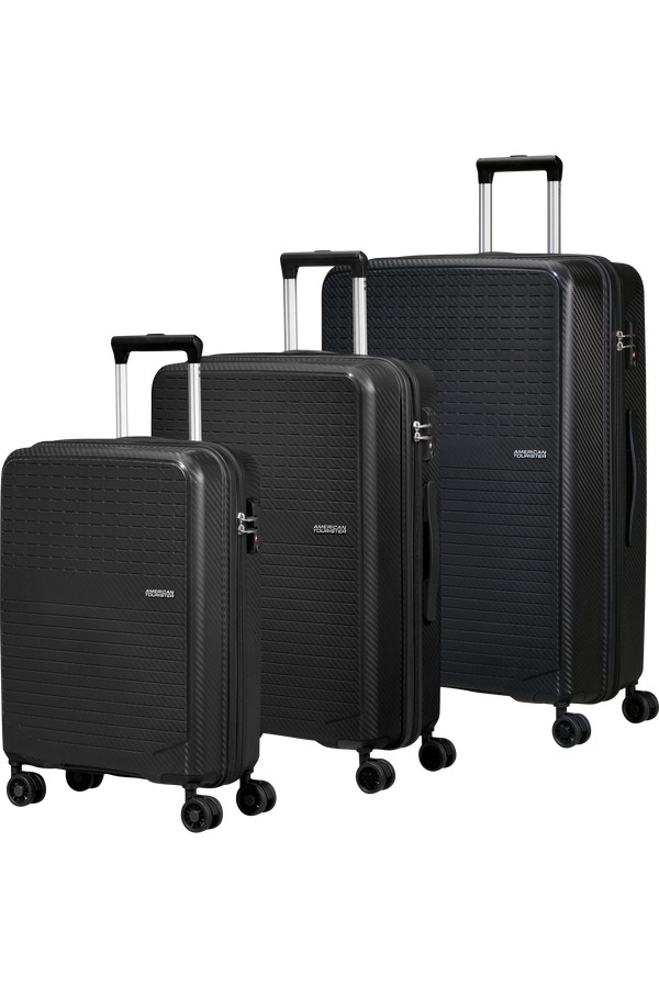 American Tourister Summer Hit Luggage set - 3 Pieces  Noir